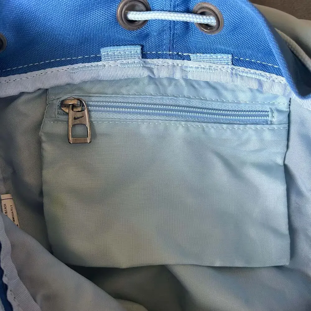 Vintage Y2K Blue Nike Mini Y2K Backpack with Adjustable Straps Y44